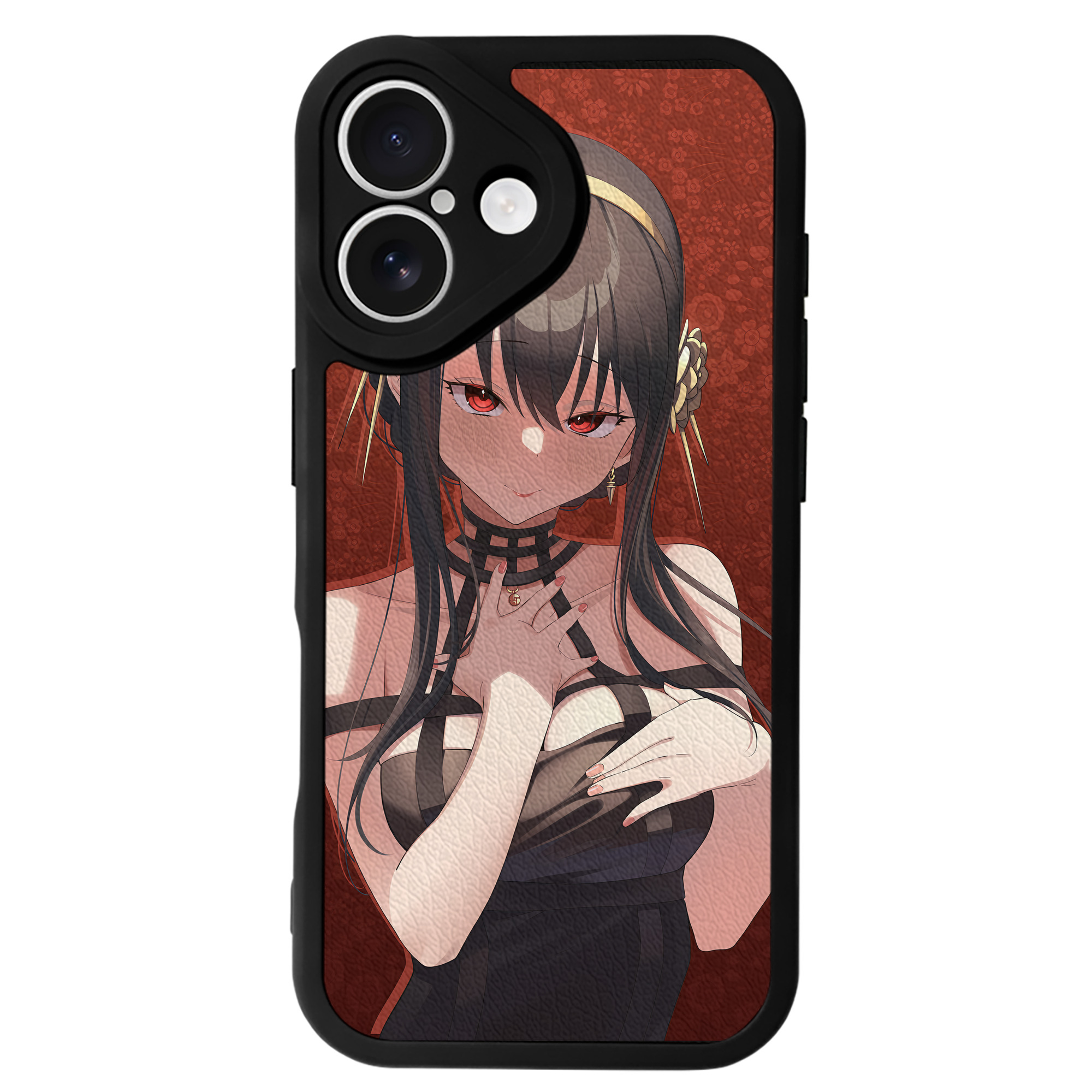 （画像用） SPY×FAMILY间谍家家酒 【iPhone 16シリーズ対応】シリコンスマホケース（レザー調） 材質：シリコン